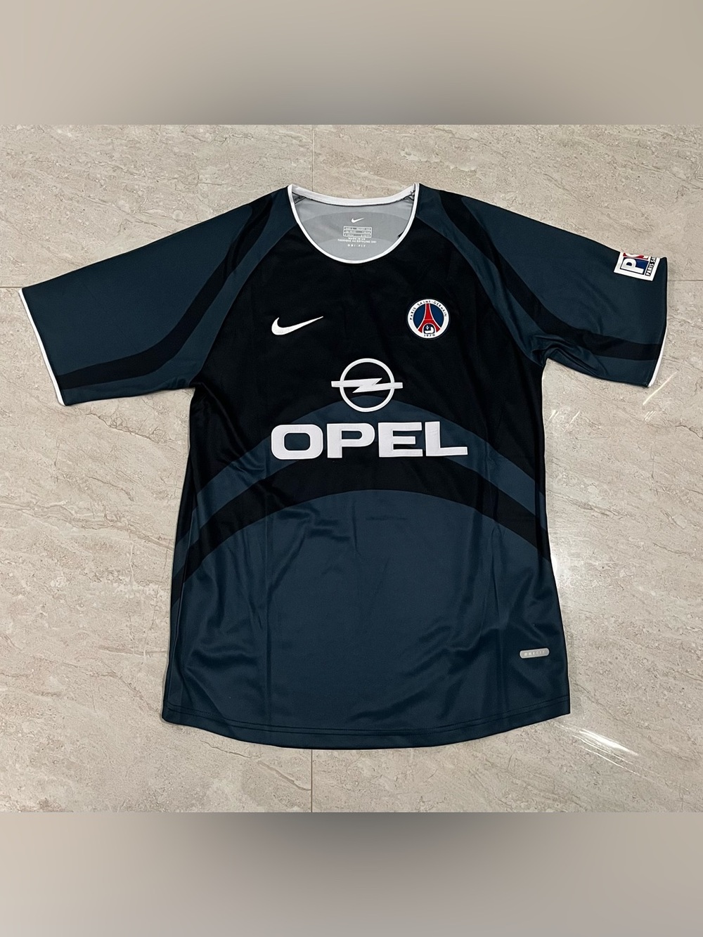 PSG 01/02 black third kit - Ronaldinho #21 SIZE LARGE